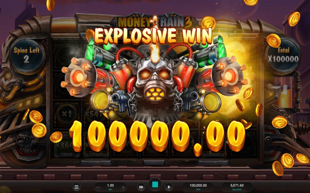 Money Train 3 — бонусный раунд Money Cart